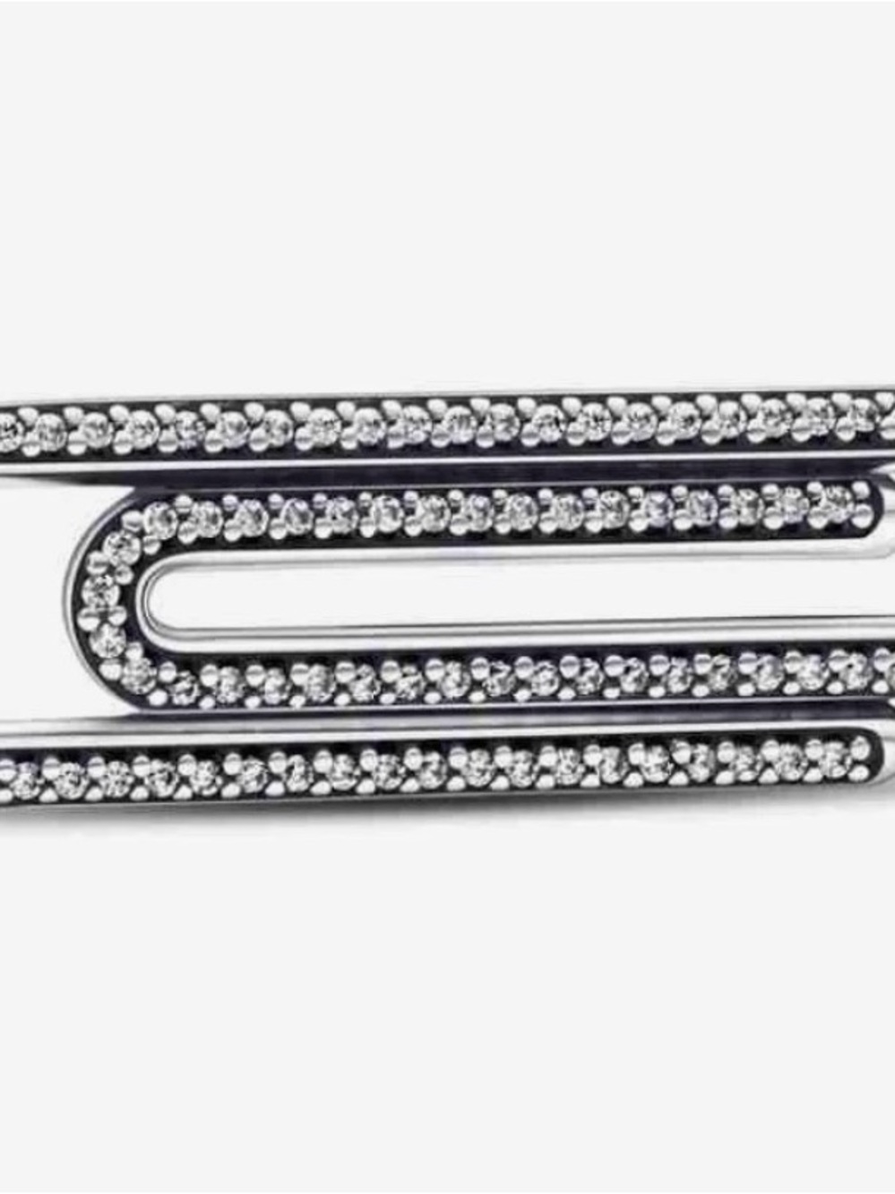 Pandora ME Pavé
Paperclip Styling_Link Sterling Silver